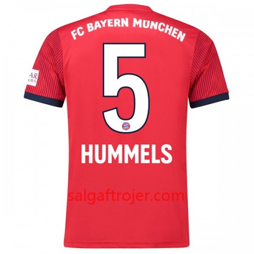 FC Bayern München Fodboldtrøjer Hummels 5 Hjemmebanesæt 2018/19 Kort ærmer FC Bayern München Fodboldtrøjer Hummels 5 Hjemmebanesæt 2018/19 Kort ærmer